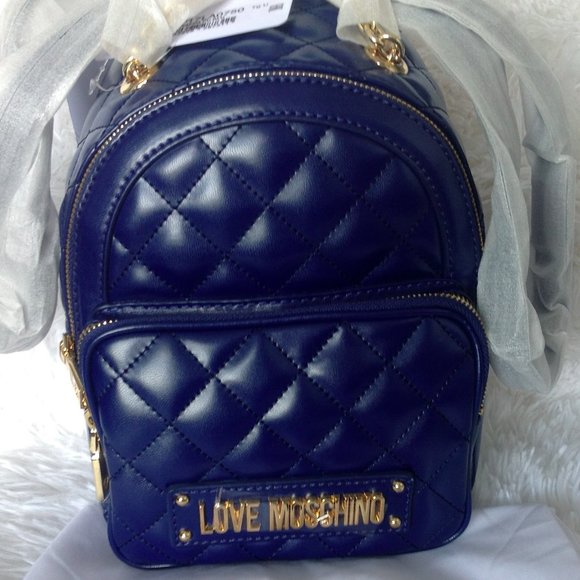 LOVE Moschino Quilted Backpack - Picture 6 of 8